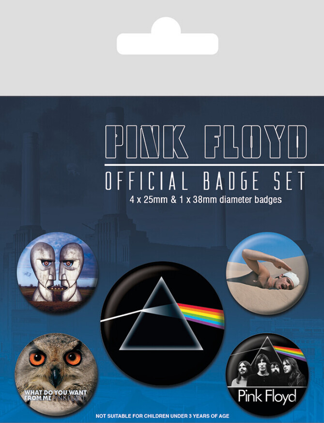 Pink Floyd Badge set - BP80489