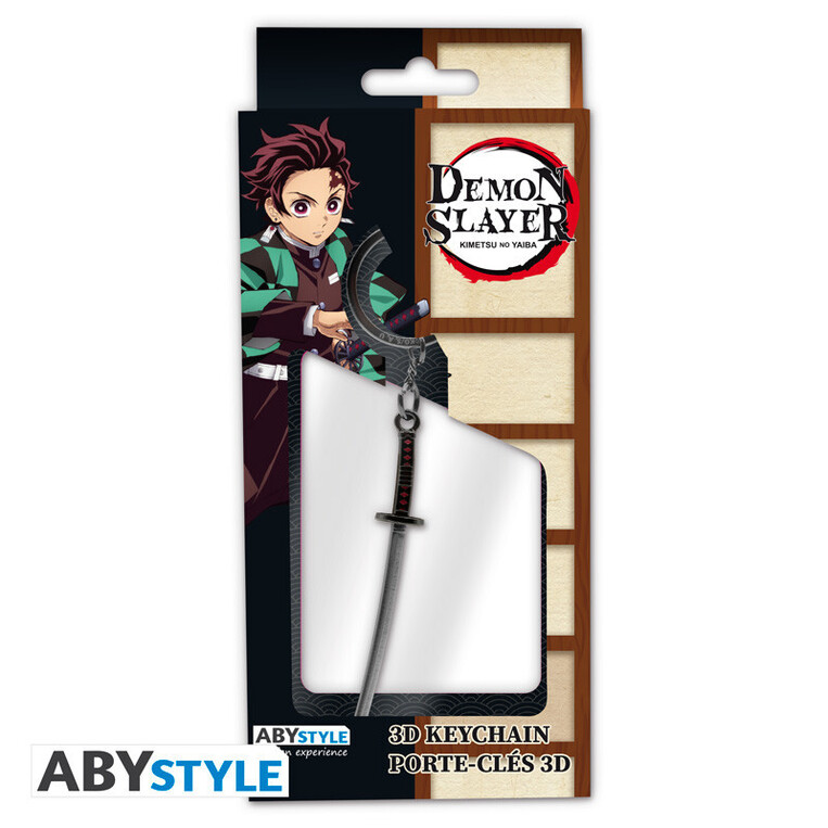 Demon Slayer Keychain 3d Tanjiro's Katana - ABYKEY631