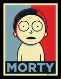 Rick and Morty (Morty Campaign) Wooden Framed 30 x 40cm Print - FP12299P