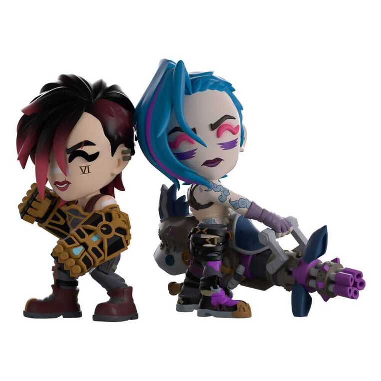 Arcane Vinyl Figures 2-Pack Vi & Jinx 11 cm - YOTO65242