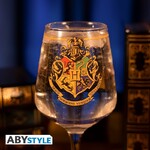 Harry Potter Stemmed Glass - "Hogwarts Crest" - ABYVER248