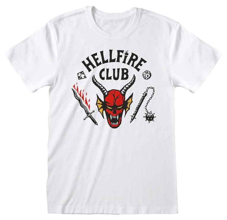 Stranger Things Hellfire Club Logo - STR04725TSW- M