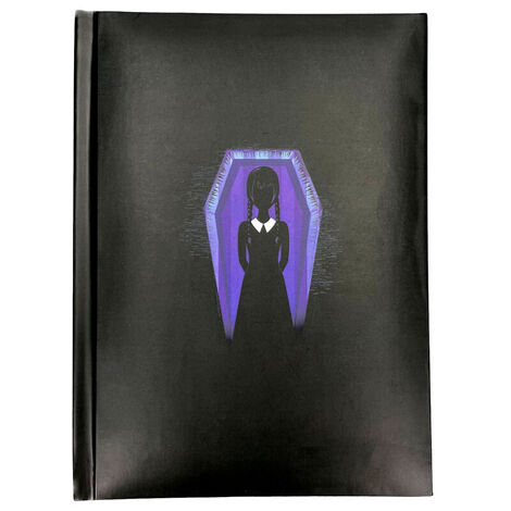 Wednesday Dark Side A5 Light Notebook - SD25963