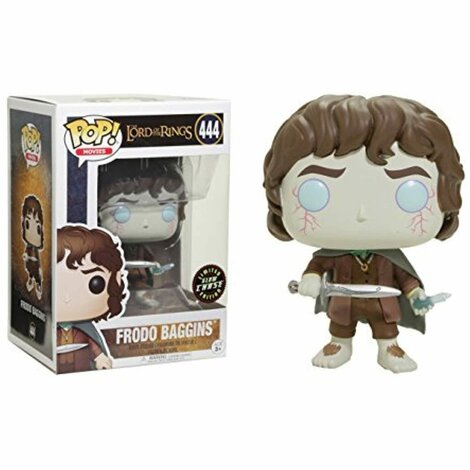Funko POP! The Lord Of The Rings - Frodo Baggins (Cursed) #444 Figure (GITD Chase)