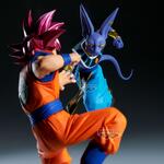 Dragon Ball Super Match Makers: Beerus (vs Son Goku) Statue (15cm) - BAN29201