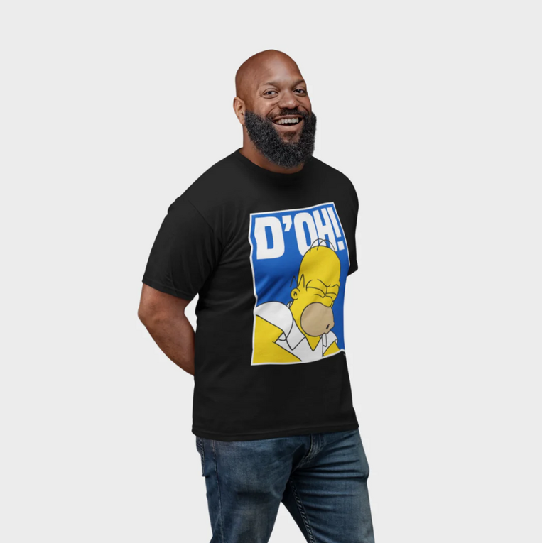 Simpsons - Doh (T-Shirt) - SMP01920TSB- XXL