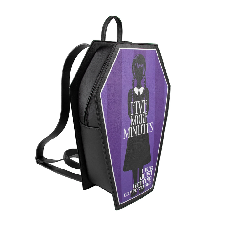 Wednesday - Backpack Coffin Purple - CR2480