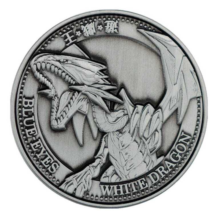 Yu-Gi-Oh! Collectable Coin Blue-Eyes White Dragon Limited Edition - KON-YGO90