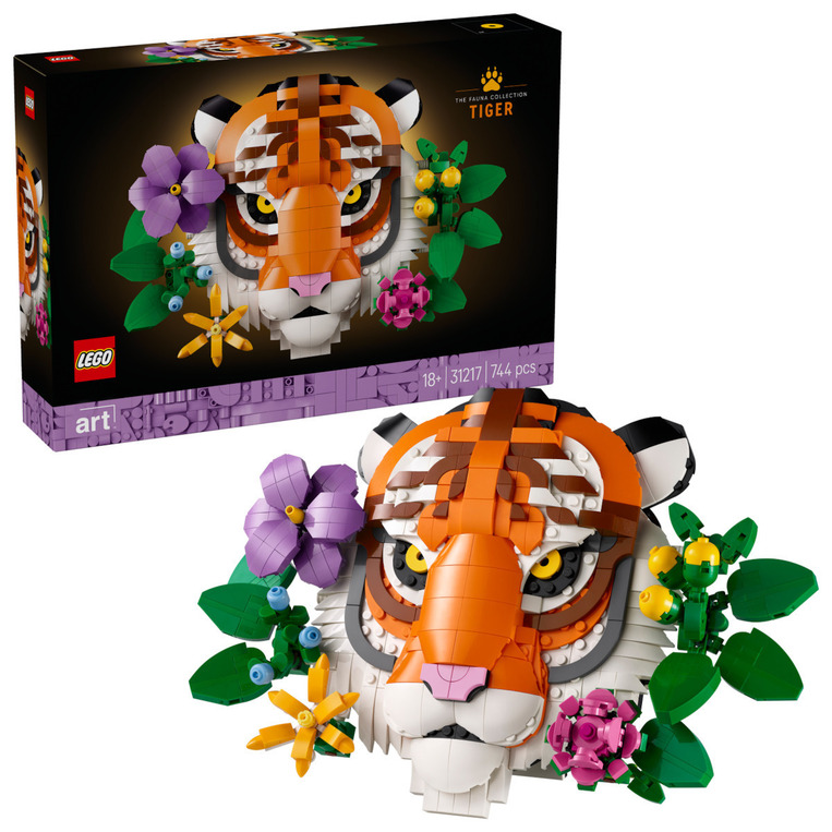 LEGO Art The Fauna Collection-Tiger - 31217