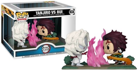 Funko POP! Moment: Demon Slayer: Kimetsu no Yaiba - Tanjiro vs Rui Figure #1034