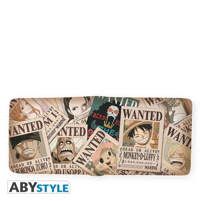 One Piece - Wallet "Wanted" - Vinyl - ABYBAG434