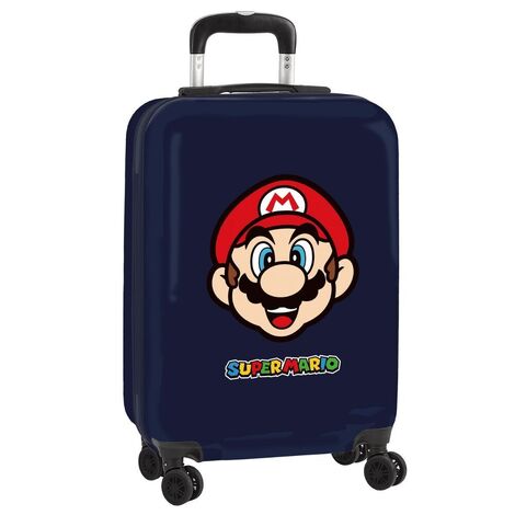 Super Mario Mamma Mia ABS Trolley Suitcase 55cm - SF612608851
