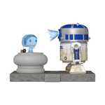 Funko POP! Deluxe: Star Wars - R2-D2 and Princess Leia Hologram Figure #766