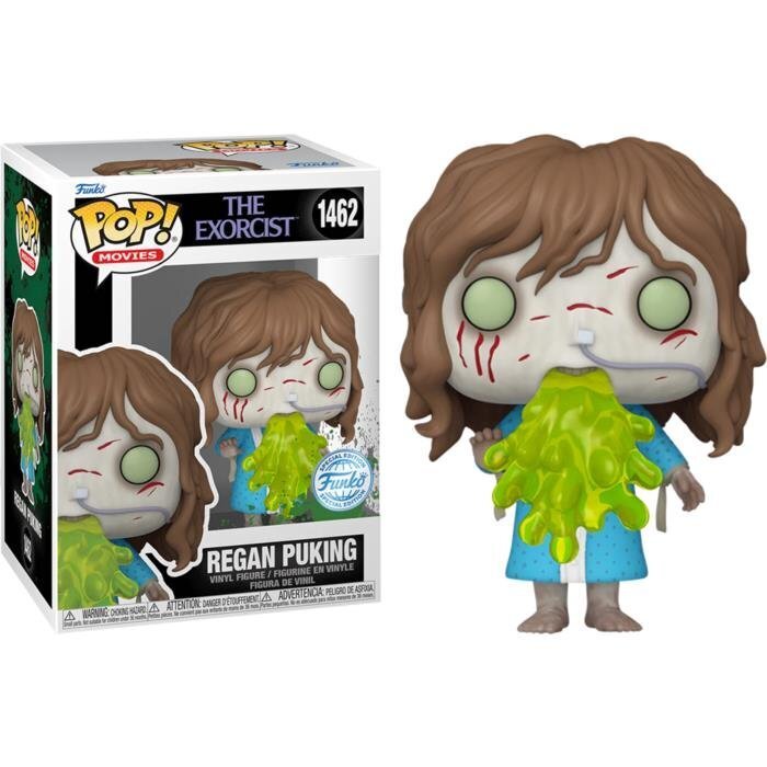 Funko POP! The Exorcist - Regan Puking (Translucent) #1462 (Exclusive) Figure