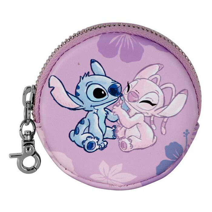 Disney  Lilo & Stitch - Stitch & Angel Stitch purse (pink) - KMN06194
