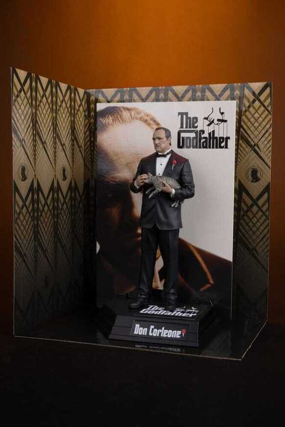 The Godfather Movie Maniacs Figure Don Corleone 17 cm