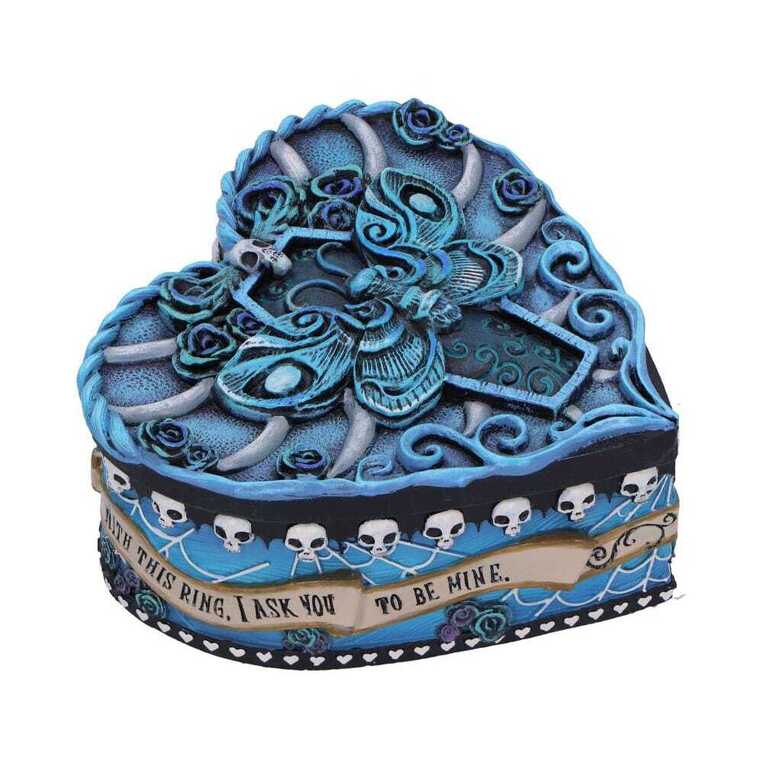 Corpse Bride Jewelry Chest With This Ring Vow 5 cm - NEMN-B7190C25 