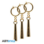 One Piece 3 Earrings Set Zoro (Zinc alloy) - ABYROL063