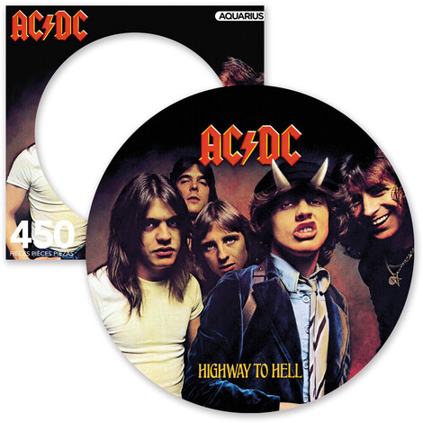 AC/DC Highway To Hell Disc Puzzle 450 Pieces- NMRALBM-002