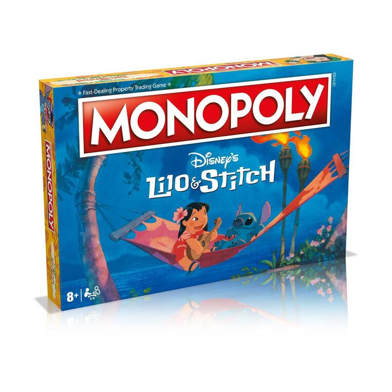 Disney: Monopoly - Lilo & Stitch Board Game (English Language) - WM02869