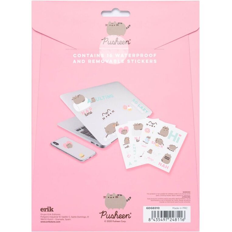 Pusheen Reusable Sticker Set - NS240530