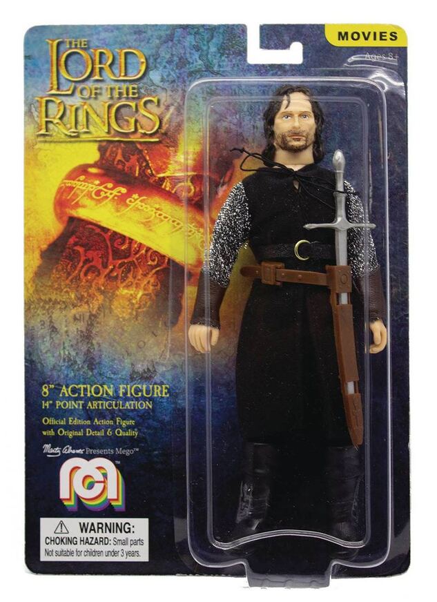Lord of the Rings Action Figure Aragorn 20 cm - MEGO62849