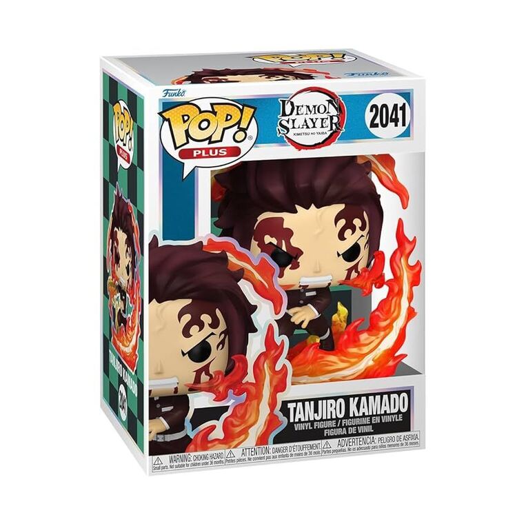 Funko POP! Plus: Demon Slayer: Kimetsu no Yaiba - Tanjiro (Dancing Flash) Figure #2041