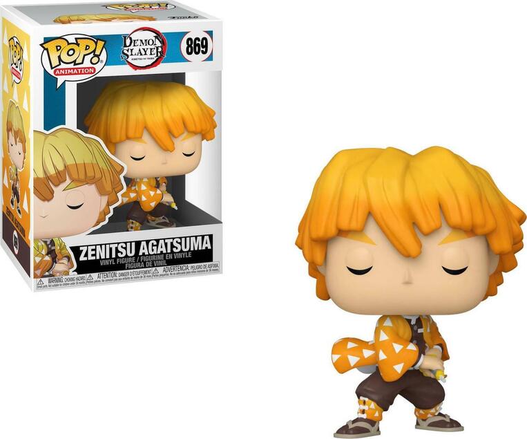 Funko POP! Demon Slayer: Kimetsu no Yaiba - Zenitsu Agatsuma #869