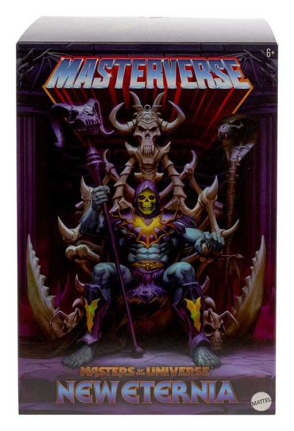 Masters of the Universe: New Eternia Masterverse Action Figure Skeletor & Throne 18 cm - HXX63