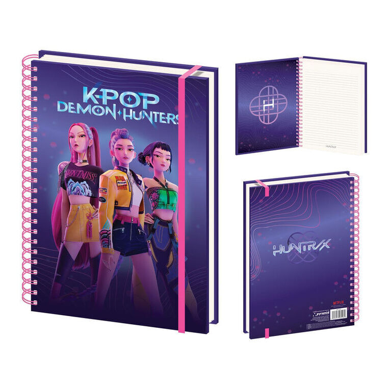 KPop Demon Hunters Huntrix A4 Notebook - SR2511460 