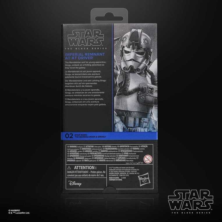 Star Wars: The Mandalorian & Grogu Black Series Action Figure Imperial Remnant AT-AT Driver 15 cm - G2571