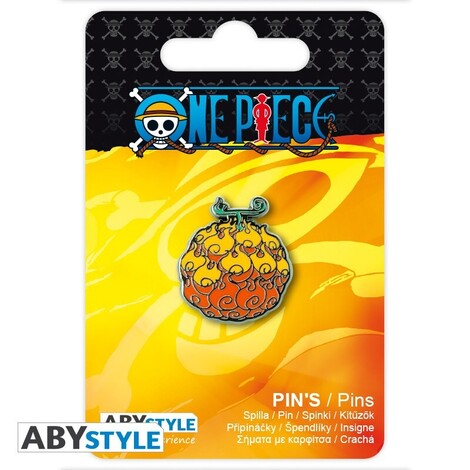 One Piece - Pin Flame-Flame Fruit - ABYPIN035
