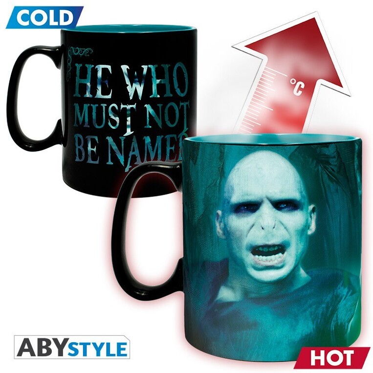 Harry Potter - Mug Heat Change - 460 Ml - Voldemort - ABYMUG664