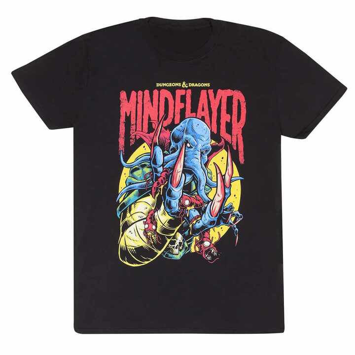 Dungeons And Dragons – Mindflayer Colour Pop (T-Shirt) - DAD05979TSB