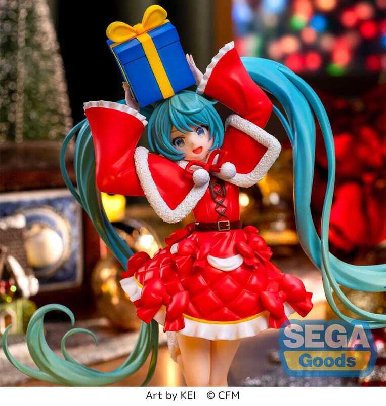 Hatsune Miku Series Luminasta PVC Statue Hatsune Miku Christmas 2024 19 cm - SEGA43436