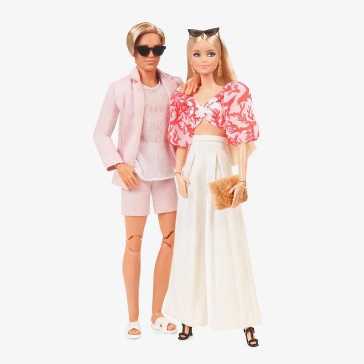 Barbie And Ken Doll Two-Pack For @Barbiestyle, Resort-Wear Fashions - HJW88