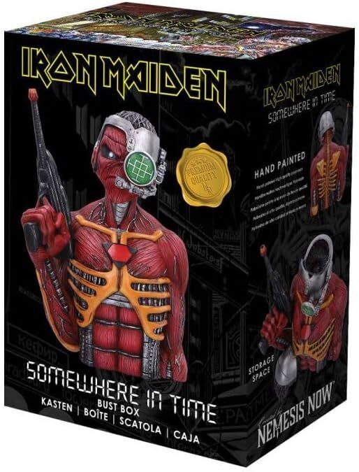 Iron Maiden Bust Somewhere In Time - NEMN-B7372A26
