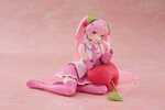 Hatsune Miku PVC Statue Desktop Cute Figure Sakura Miku Cherry Cushion Ver. 13 cm - TAPR451874500