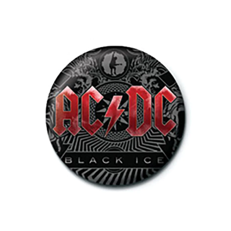 AC/DC (Black Ice) 25mm Badge - PB2013