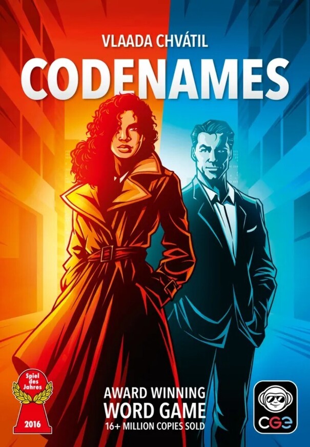 Επιτραπέζιο Codenames - Κωδική Ονομασία (Νέα Έκδοση) - KA115692