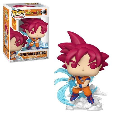 Funko POP! Dragon Ball Super - Super Saiyan God Goku Figure #2491