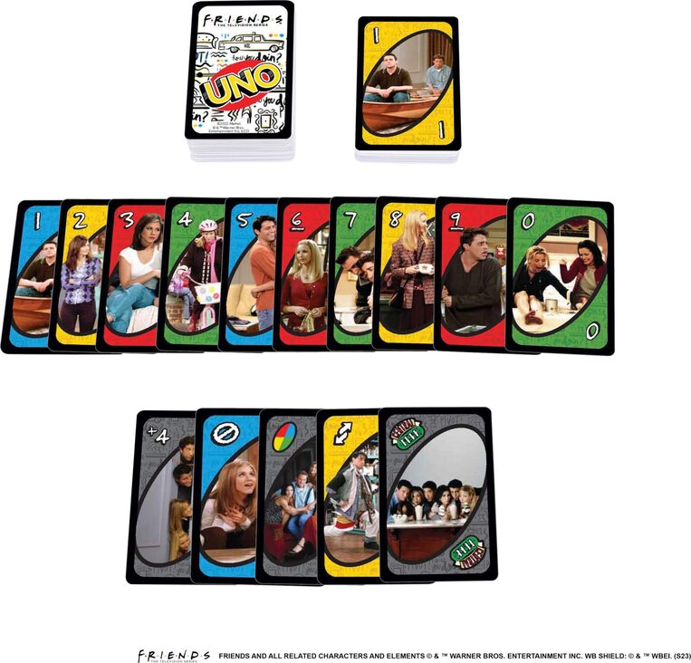 Επιτραπέζιο UNO Friends Card Game - HJH35