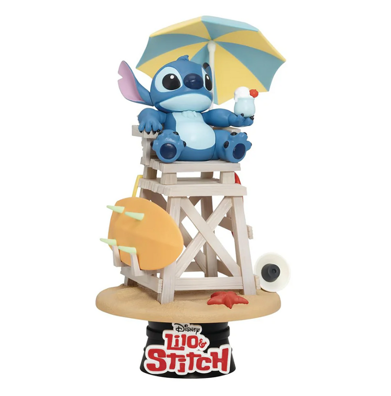 Disney Lilo & Stitch D-Stage PVC Diorama Stitch Summer Vibe 16 cm - BKDDS126