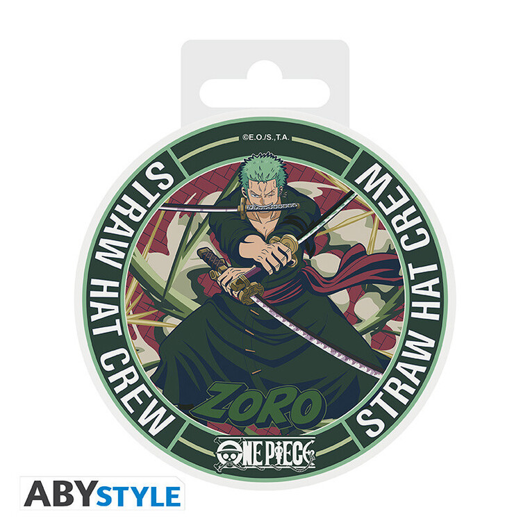 One Piece Ceramic Coasters "Zoro" - ABYCOS031 