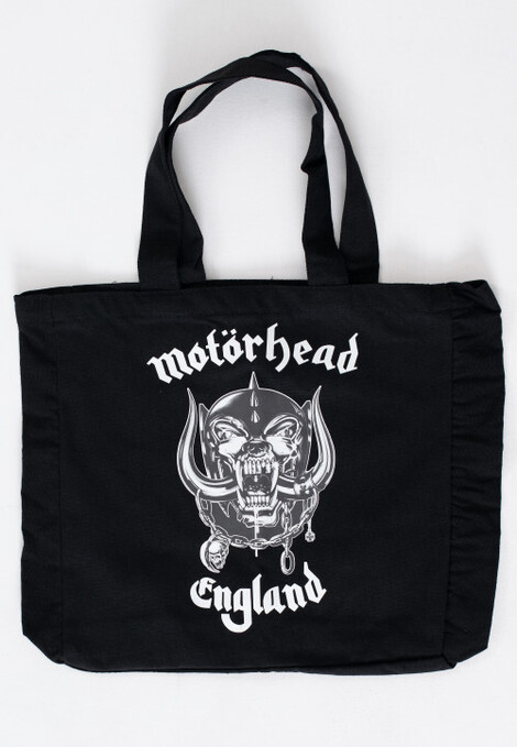 Motorhead Tote Bag England (black) - RKSX-TOTMHENG01