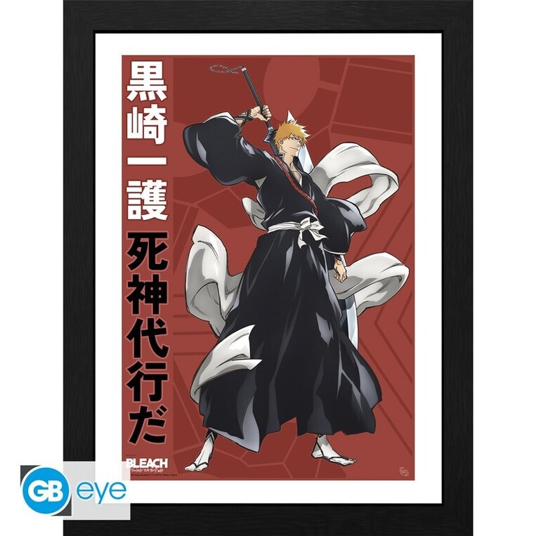 Bleach Tybw Wooden Framed Print "Ichigo" (30x40) - GBYDCO629