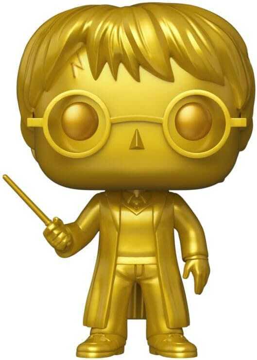 Funko POP!Harry Potter Movies Vinyl Figure Gold Harry Potter *Exclusive Version* #01