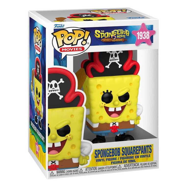 Funko POP! SpongeBob SquarePants Movie - SpongeBob SquarePants (Pirate) Figure #1940