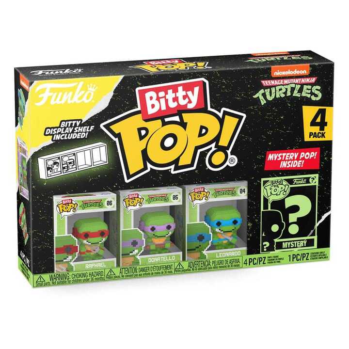 Funko Bitty Pop! 8-Bit: Teenage Mutant Ninja Turtles - 4 Pack