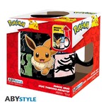 Pokemon Mug Heat Change - 460 ml ceramic - Eevee - ABYMUGA281